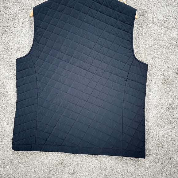 Bluffworks Men’s Horizon Quilted Vest Full Zip High Neck Travel in Black M - Picture 7 of 13